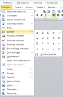 Classic Menu Einfügen in Word