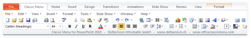 Excel Classic Menu